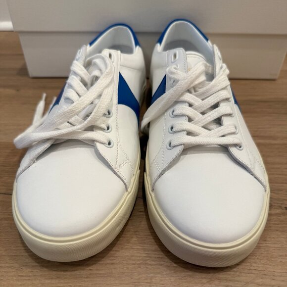 Celine Triomphe TR01L Low Sneaker with Blue Trim (Men's US 8 / Women's US 9.5) - Picture 1 of 6